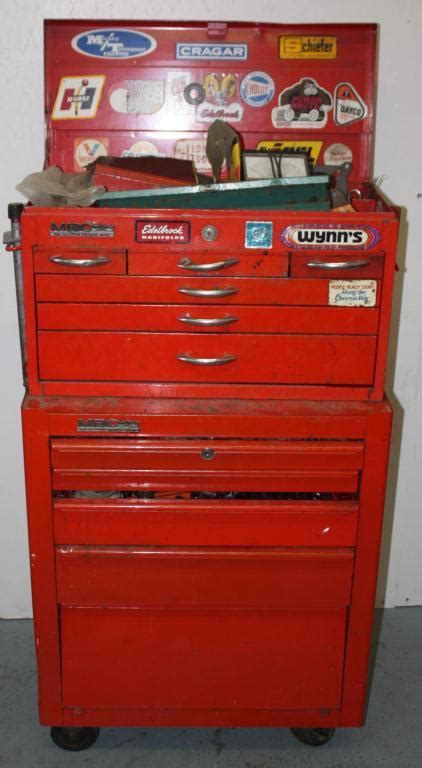 Vintage MBCentury Top Tool Chest/Box Metal Tool